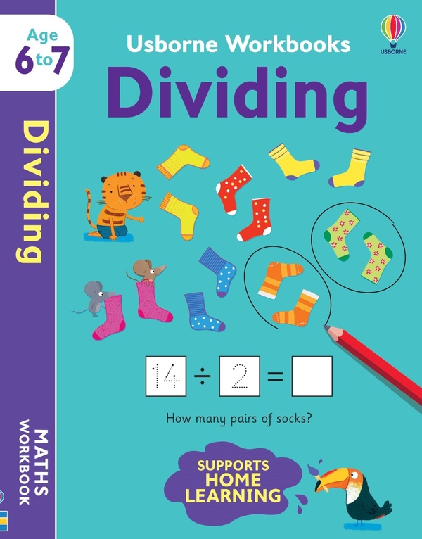 [object Object] «Usborne Workbooks Dividing 6-7», автор Бэти Холли - фото №1