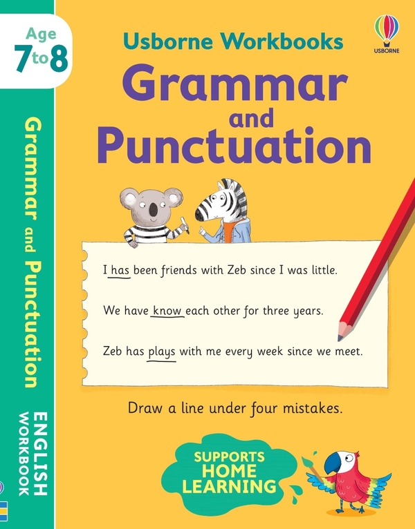 [object Object] «Usborne Workbooks Grammar and Punctuation 7-8», автор Ханна Уотсон - фото №1