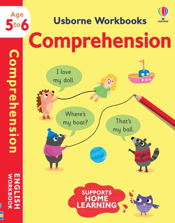 [object Object] «Usborne Workbooks Comprehension 5-6», автор Ханна Уотсон - фото №1