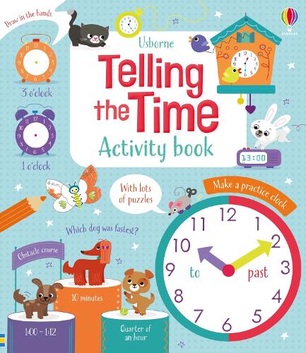 [object Object] «Telling the Time Activity Book», автор Лара Браян - фото №1