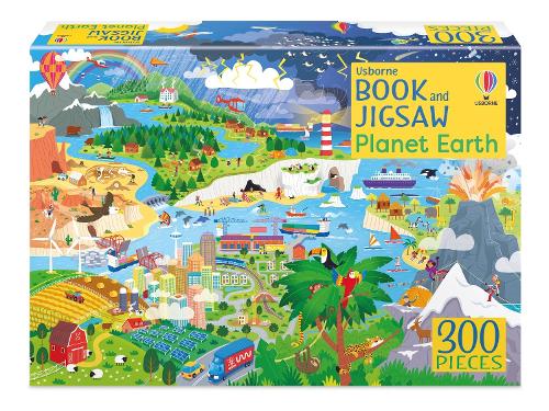 [object Object] «Usborne Book and Jigsaw Planet Earth», автор Сэм Смит - фото №1