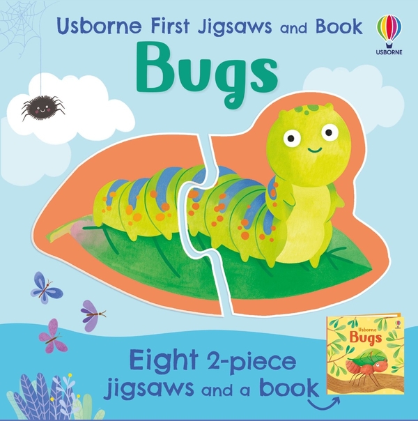 [object Object] «Usborne First Jigsaws. Bugs», автор Мэтью Олдэм - фото №1