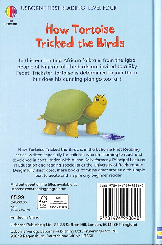 Паперова книга «How Tortoise tricked the Birds», автор Кліффорд Семюель - фото №1