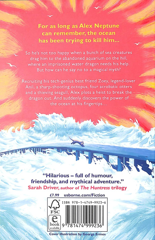 Бумажная книга «Alex Neptune. Book 1. Dragon Thief», автор Дэвид Оуэн - фото №1