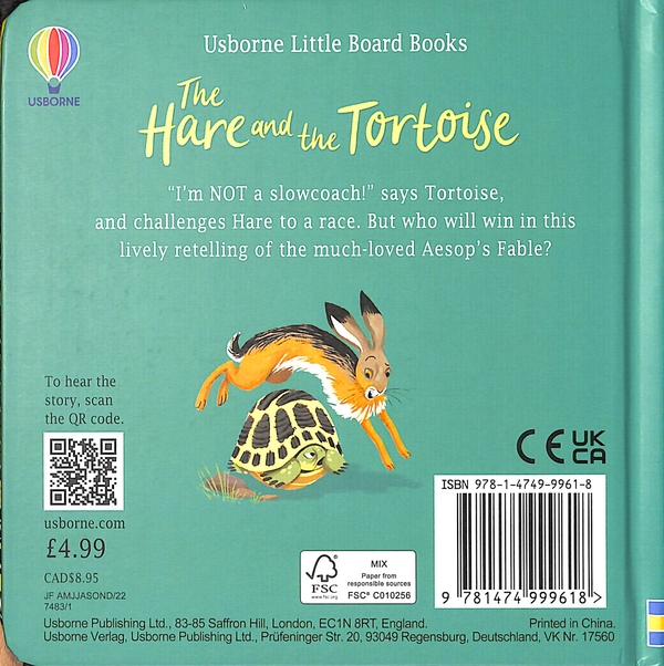 Бумажная книга «The Hare and the Tortoise», автор Лесли Симс - фото №1