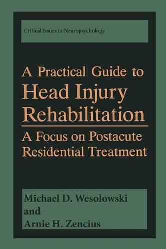 Бумажная книга «A Practical Guide to Head Injury Rehabilitation: A Focus on Postacute Residential Treatment», авторов Арни Х. Зенциус, Майкл Д. Весоловски - фото №1