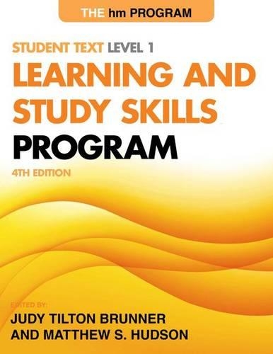 Бумажная книга «The hm Learning and Study Skills Program: Student Text Level 1», авторов Джуди Тилтон Бруннер, Мэтью С. Хадсон - фото №1