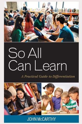 Паперова книга «So All Can Learn: A Practical Guide to Differentiation», автор Джон Маккарті - фото №1