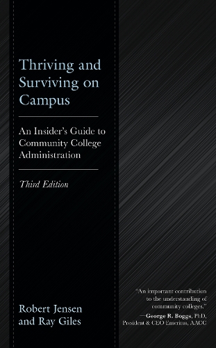 Паперова книга «Thriving and Surviving on Campus: An Insider’s Guide to Community College Administration» - фото №1