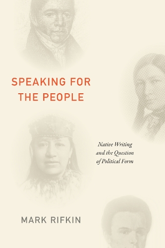 Бумажная книга «Speaking for the People: Native Writing and the Question of Political Form», автор Марк Рифкин - фото №1