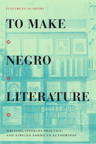 Бумажная книга «To Make Negro Literature: Writing, Literary Practice, and African American Authorship», автор Элизабет Макгенри - фото №1