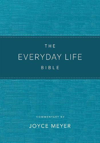 Бумажная книга «The Everyday Life Bible Teal LeatherLuxe®: The Power of God's Word for Everyday Living», автор Джойс Майер - фото №1