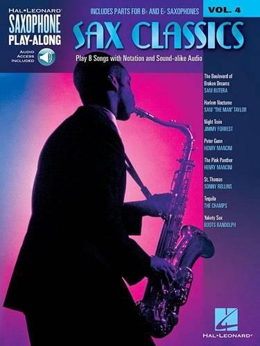 Бумажная книга «Sax Classics: Saxophone Play-Along Volume 4», автор Издательская корпорация Хэла Леонарда - фото №1