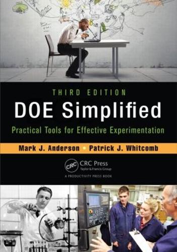 [object Object] «DOE Simplified: Practical Tools for Effective Experimentation, Third Edition», авторів Марк Андерсон, Патрік Дж. Віткомб - фото №1