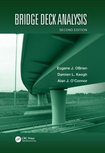 Бумажная книга «Bridge Deck Analysis», авторов Алан О'Коннор, Дамьен Кеог, Юджин Дж. Обриен - фото №1