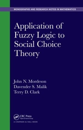 [object Object] «Application of Fuzzy Logic to Social Choice Theory», авторов Давендер С. Малик, Джон Н. Мордесон, Терри Д. Кларк - фото №1