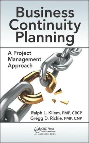 [object Object] «Business Continuity Planning: A Project Management Approach», авторів Грегг Д. Річі, Ральф Л. Клієм - фото №1