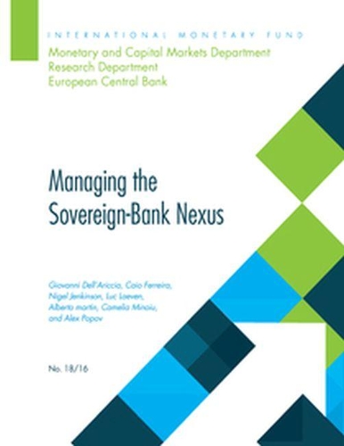 Бумажная книга «Managing the sovereign-bank nexus», автор Джованни Делл'Аричча - фото №1