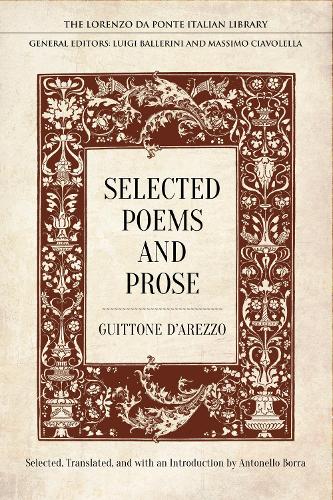 Бумажная книга «Selected Poems and Prose», автор Гиттоне д'Ареццо - фото №1