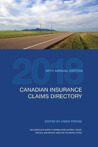 Бумажная книга «CANADIAN INSURANCE CLAIMS DIRECTORY 20PB» - фото №1