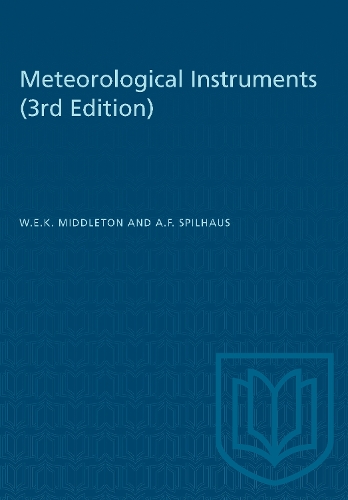 Бумажная книга «Meteorological Instruments: Third Edition», авторов А.Ф. Шпильхаус, У.Э.К. Миддлтон - фото №1
