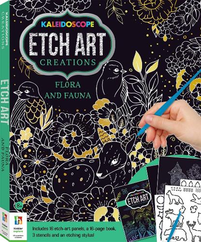[object Object] «Etch Art Creations Kit: Flora and Fauna», автор Хинклер Пти Лтд - фото №1