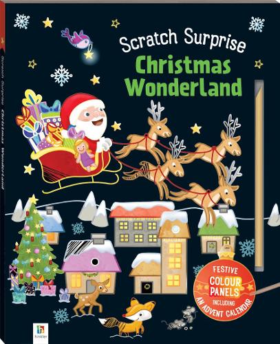 Бумажная книга «Scratch Surprise: Christmas Wonderland», автор Хинклер Пти Лтд - фото №1