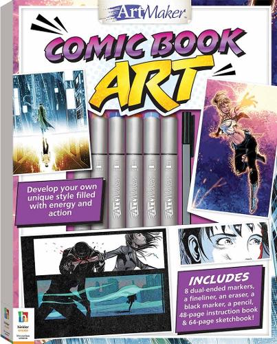 Паперова книга «Art Maker: Comic Book Art», автор Хінклер Пті Лтд - фото №1