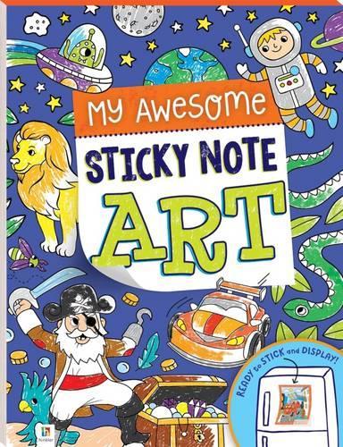 Паперова книга «My Awesome Sticky Note Art», автор Хінклер Пті Лтд - фото №1