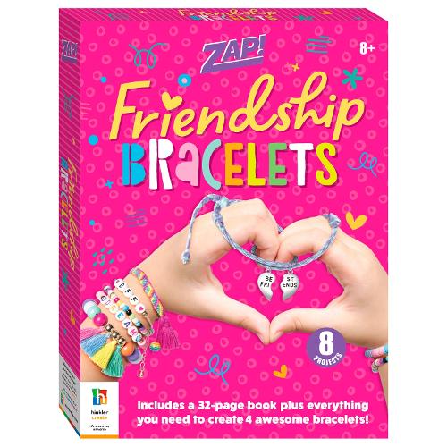 Паперова книга «Zap! Friendship Bracelets», автор Ліза Маллетт-Ціммерман - фото №1