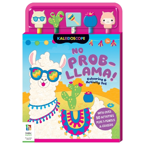 [object Object] «No Prob-llama Colouring & Activity Set», автор Хинклер Пти Лтд - фото №1
