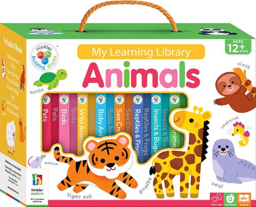[object Object] «Building Blocks Learning Library: Animals», автор Хинклер Пти Лтд - фото №1