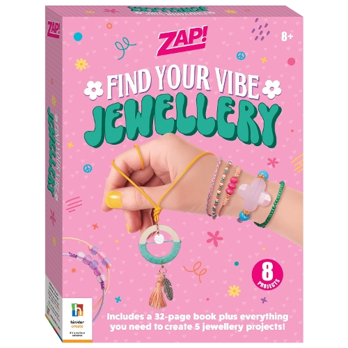 Паперова книга «Zap! Find Your Vibe Jewellery», автор Хінклер Пті Лтд - фото №1