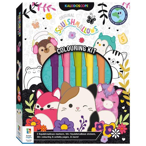 [object Object] «Kaleidoscope Colouring Kit Squishmallows», автор Хинклер Пти Лтд - фото №1