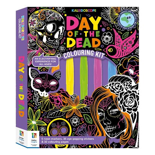 [object Object] «Kaleidoscope Colouring Kit Day of the Dead», автор Хинклер Пти Лтд - фото №1
