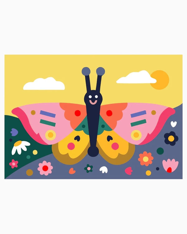 Паперова книга «Kids Paint by Numbers: Spring Wings» - фото №1