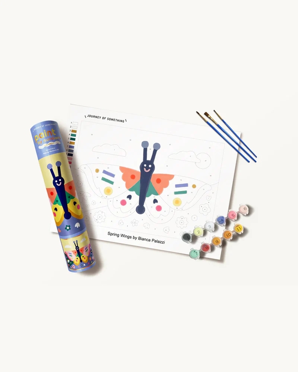Паперова книга «Kids Paint by Numbers: Spring Wings» - фото №1