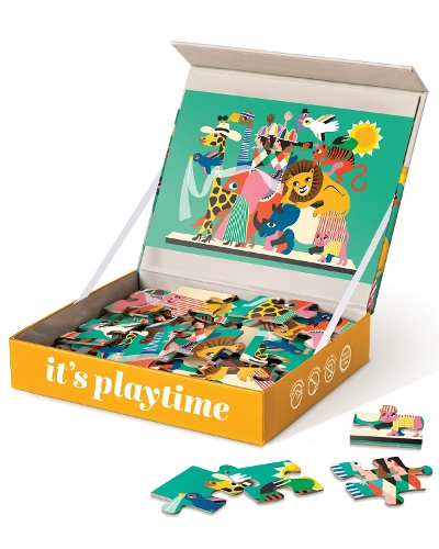 Бумажная книга «24 Piece Kids Puzzle: Animal Carnival» - фото №1