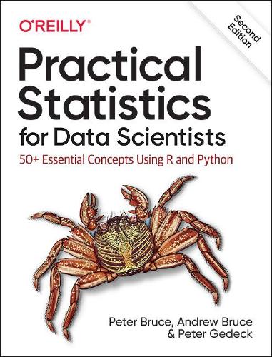 [object Object] «Practical Statistics for Data Scientists: 50+ Essential Concepts Using R and Python», авторів Ендрю Брюс, Пітер Брюс, Пітер Гедек - фото №1