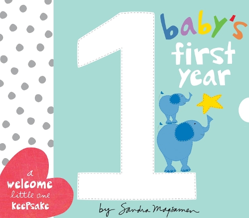 Бумажная книга «Baby's First Year: A Welcome Little One Keepsake», автор Сандра Магсамен - фото №1