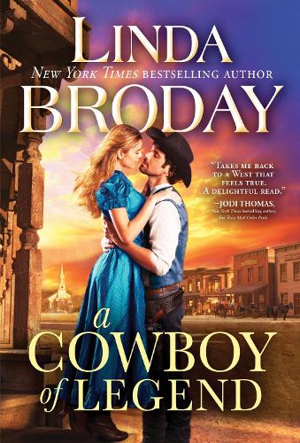 Паперова книга «A Cowboy of Legend», автор Лінда Бродей - фото №1