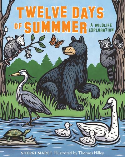 Паперова книга «Twelve Days of Summer: A Wildlife Exploration», автор Шеррі Марет - фото №1