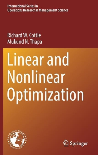 [object Object] «Linear and Nonlinear Optimization», авторів Мукунд Н. Тапа, Річард В. Коттл - фото №1