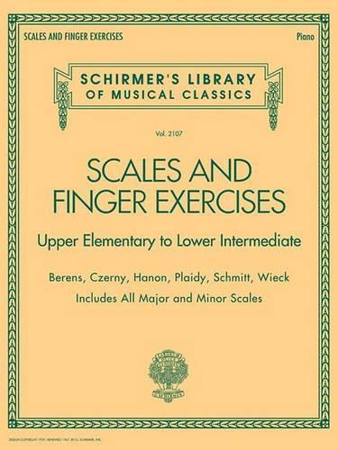 Бумажная книга «Scales and Finger Exercises: Schirmer'S Library of Musical Classica Volume 2107», автор Издательская корпорация Хэла Леонарда - фото №1