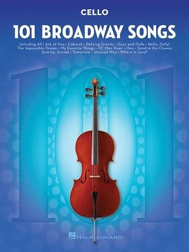 Бумажная книга «101 Broadway Songs for Cello», автор Издательская корпорация Хэла Леонарда - фото №1