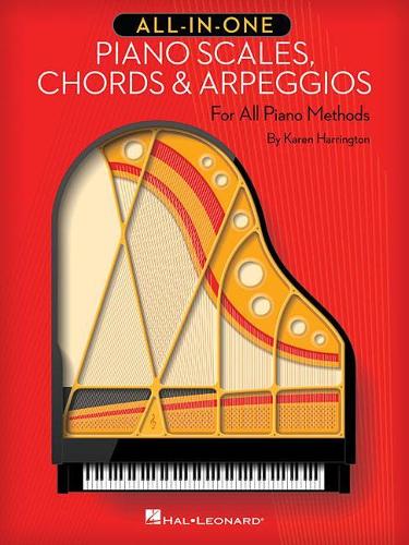 Паперова книга «All-in-One Piano Scales, Chords & Arpeggios: For All Piano Methods», автор Карен Харрінгтон - фото №1
