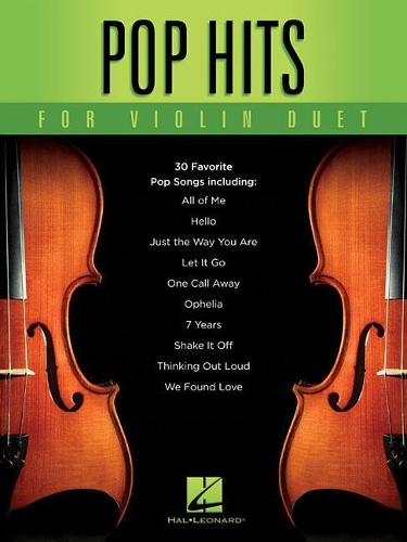 Паперова книга «Pop Hits for Violin Duet», автор Видавнича корпорація Гела Леонарда - фото №1