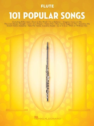 Паперова книга «101 Popular Songs: For Flute», автор Видавнича корпорація Гела Леонарда - фото №1