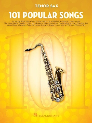 Бумажная книга «101 Popular Songs: For Tenor Sax», автор Издательская корпорация Хэла Леонарда - фото №1