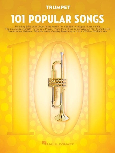 Бумажная книга «101 Popular Songs: For Trumpet», автор Издательская корпорация Хэла Леонарда - фото №1